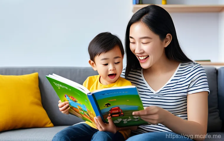 아기와 함께하는 언어 놀이 활동 설명 사진